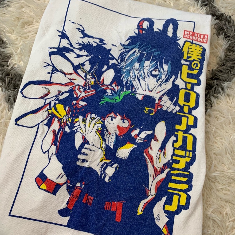 My Hero Academia Graphic Tee - White